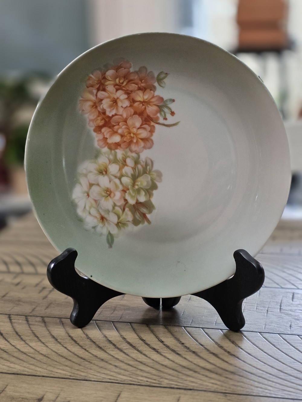 Decorative Floral Plate